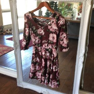 By & By dress with lattice back size Small juniors